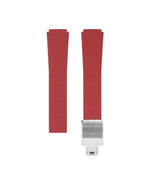 Red Sailcloth CTS Rubber Strap for Artelier Wen Perception