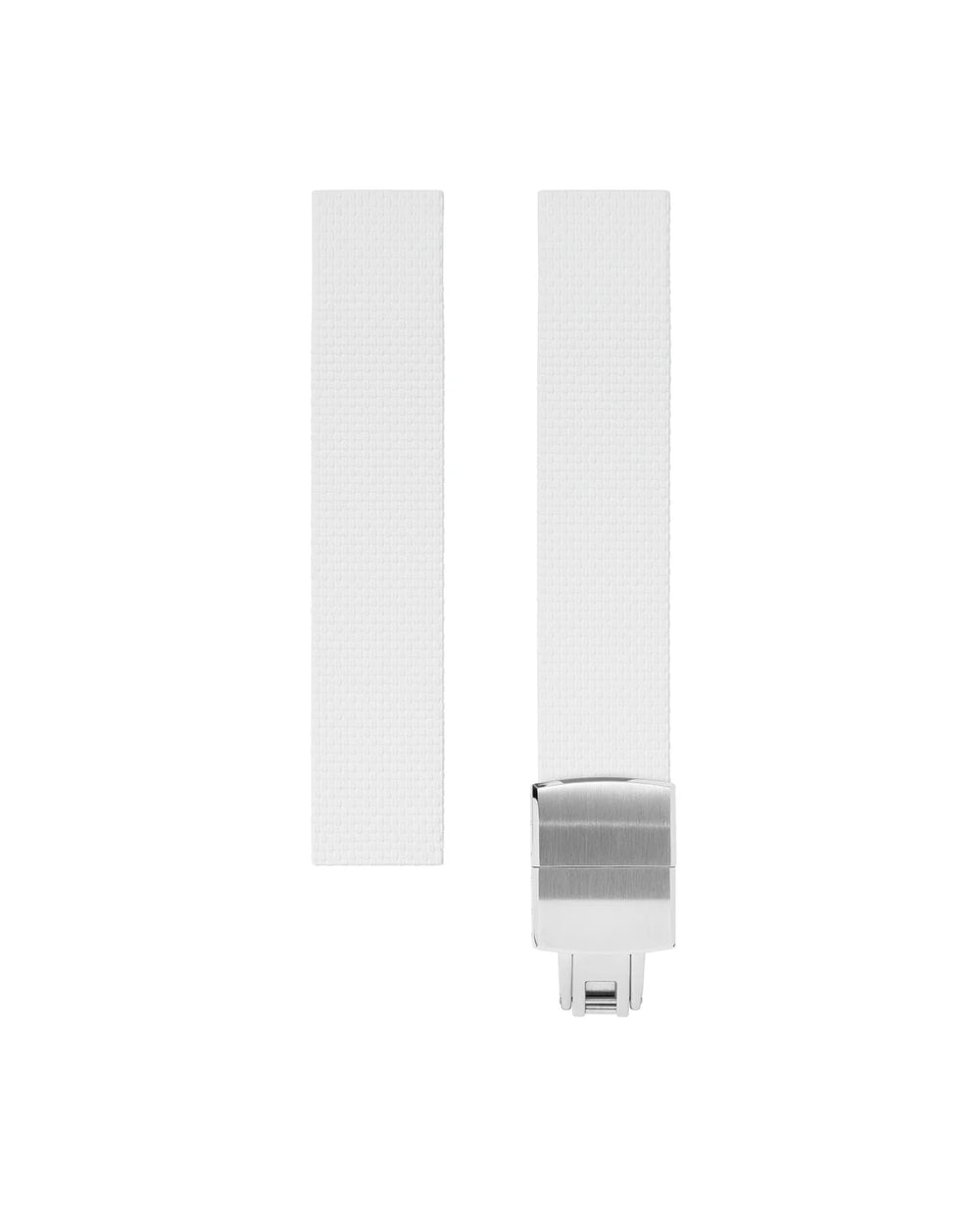 White Sailcloth CTS Rubber Strap for F.P. Journe Élégante 40mm