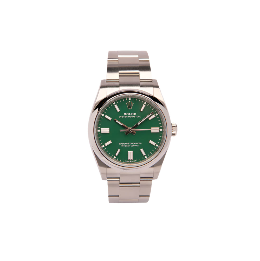 Oyster Perpetual 36 -Oystersteel, Green (2022)