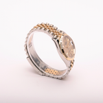 2022 Datejust 36 - Oystersteel & Yellow Gold, Golden Fluted Motif Dial