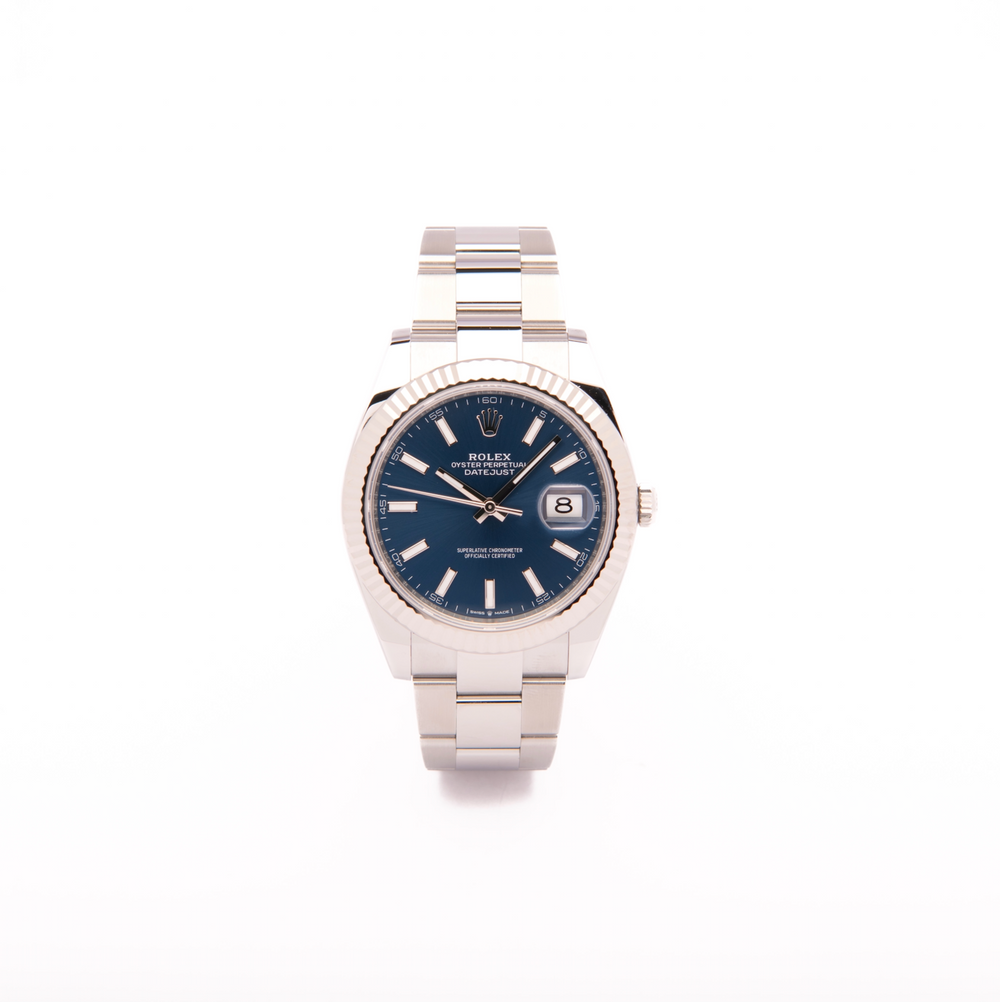 Datejust 41 - Bright Blue (2023) – Rolex | Swiss Emporium Melbourne