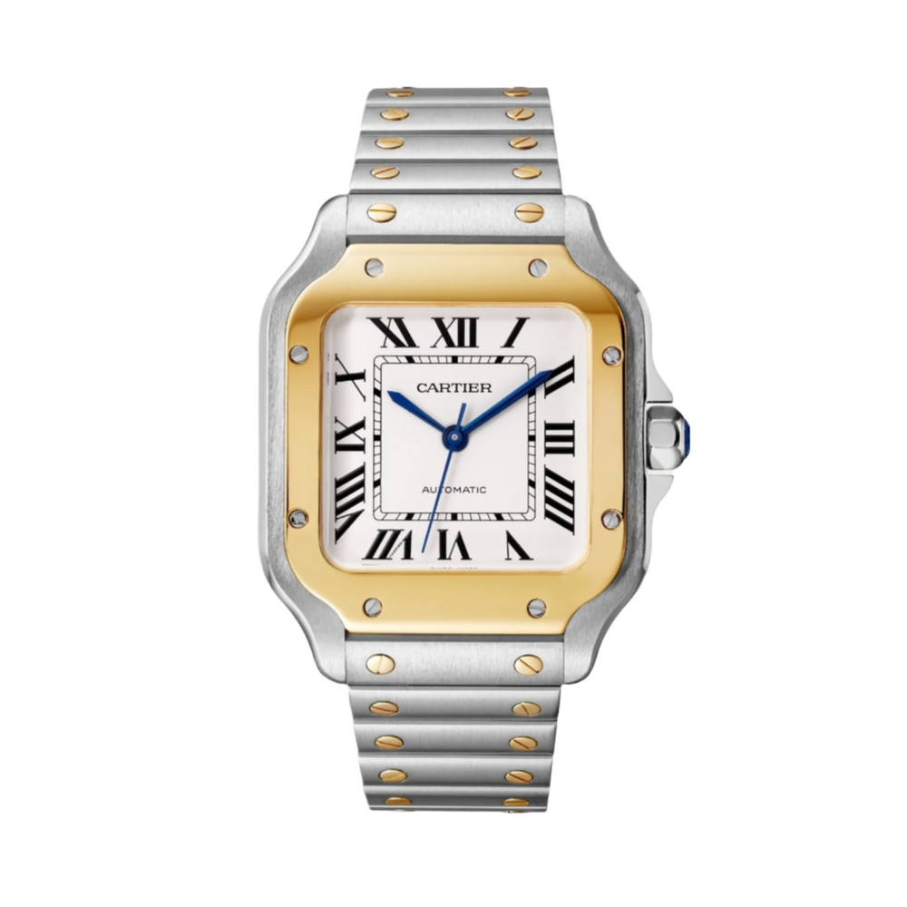 Santos de Cartier Yellow Gold & Steel - Medium
