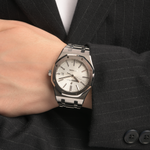 Royal Oak SelfWinding - 15400ST "Silver Grand Tapisserie"