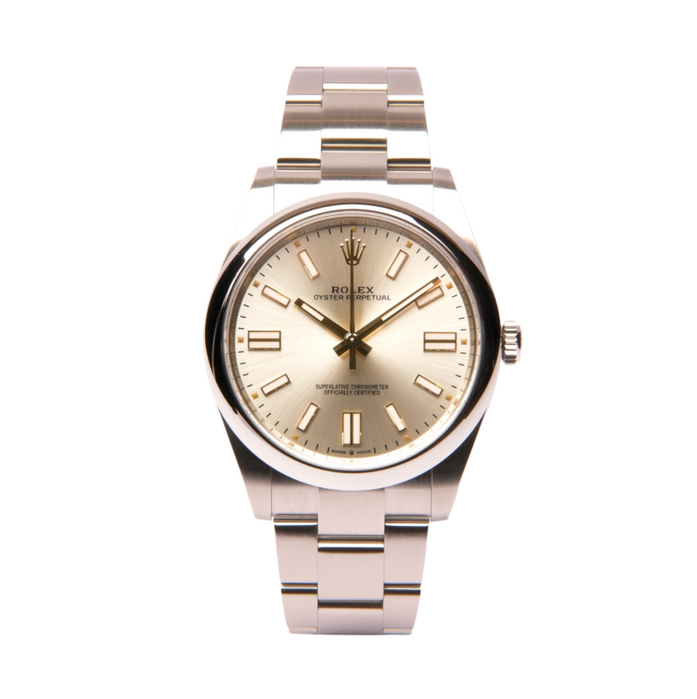 Oyster Perpetual 41 - Oystersteel, Silver Dial (2022)