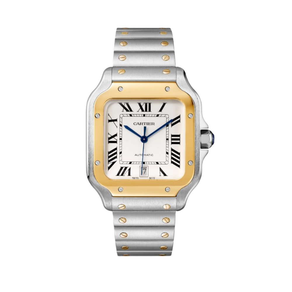 Santos de Cartier Yellow Gold & Steel - Large