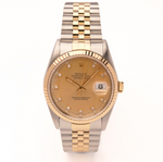 Datejust 36 - Oystersteel & Yellow Gold, Champagne Dial (1994)