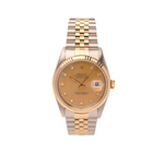Datejust 36 - Oystersteel & Yellow Gold, Champagne Dial (1994)