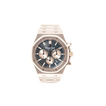 Discontinued Royal Oak Selfwinding Chronograph, Blue Dial