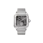 Santos de Cartier Dual Time "Grey"