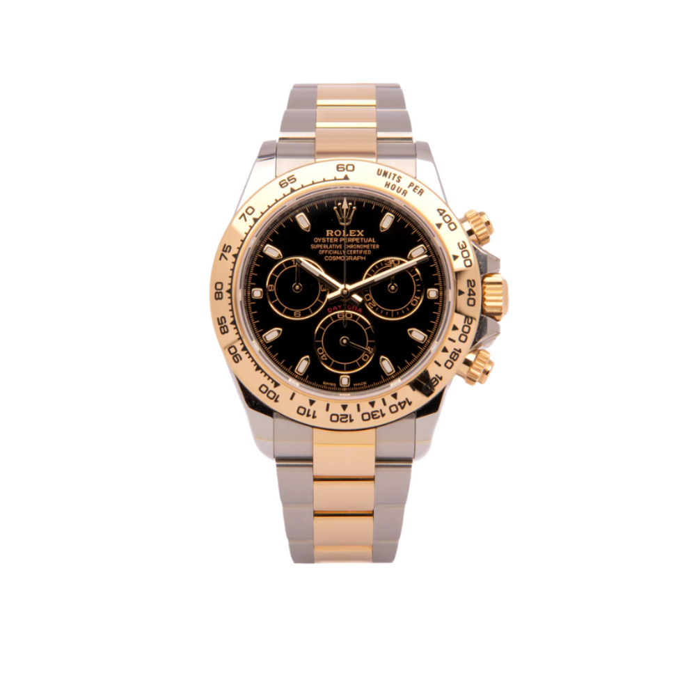 Discontinued Cosmograph Daytona Oystersteel and Yellow Gold - Black (2019)