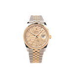 Datejust 36 "Palm Dial" 18ct Yellow Gold and Oystersteel - 2022