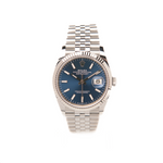 Datejust 36 Oystersteel & White Gold - Bright Blue - 2019