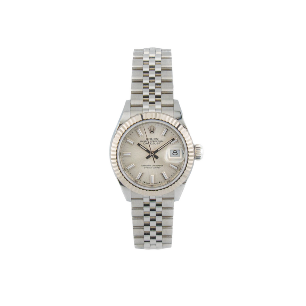 Datejust 28 - Oystersteel and White Gold, "Silver" - 2025