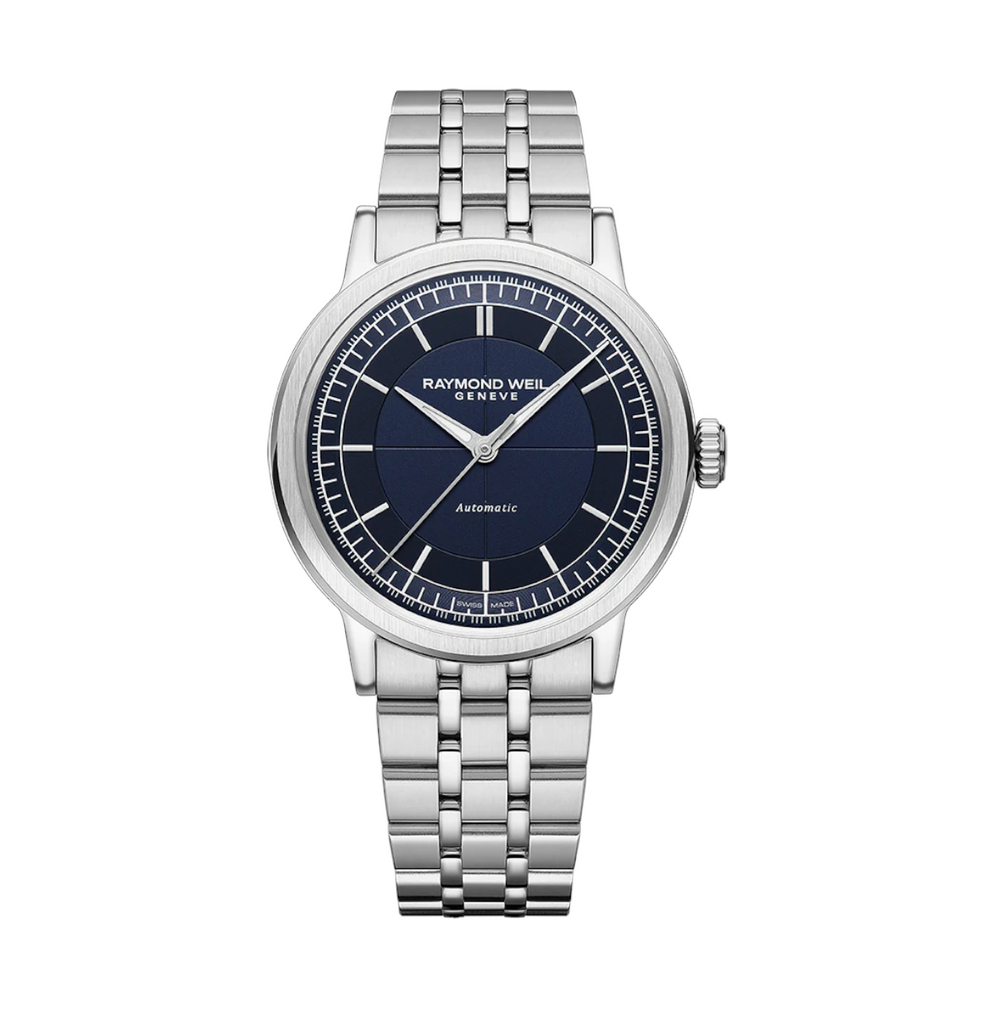 MILLESIME - Blue Sector Dial 39.5mm