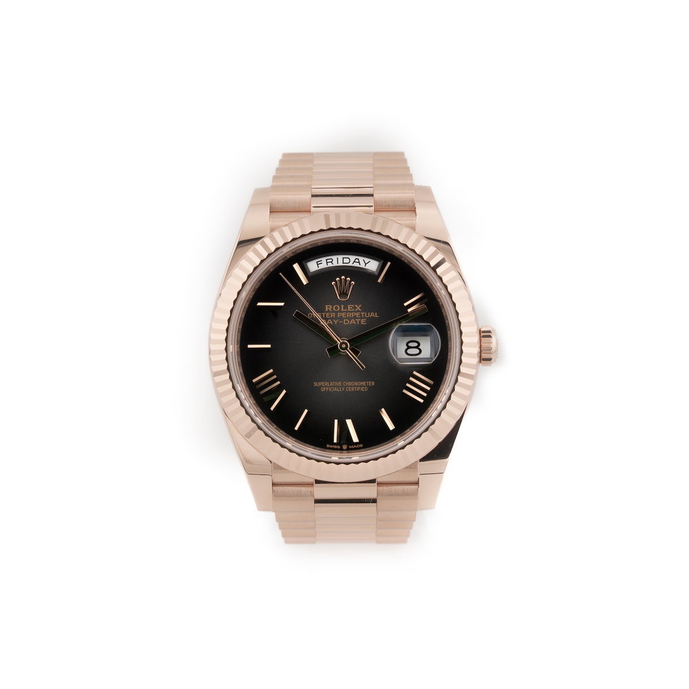 Day-Date 40 "Oscar's Dial" Everose Gold - 2025 – Rolex | Swiss Emporium Melbourne