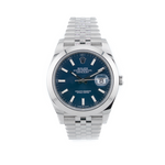 Datejust 41 - Oystersteel, Blue - 2023