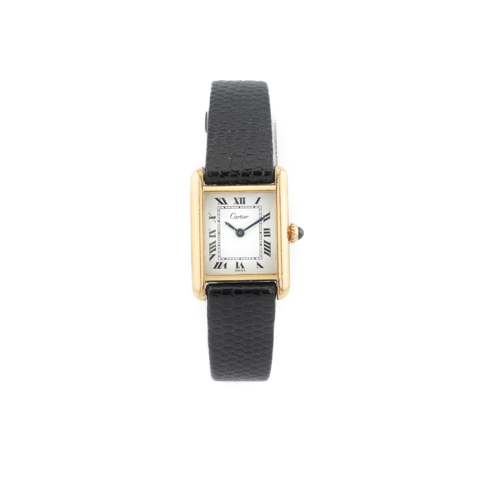 Must De Cartier Tank Vermeil 30mm