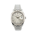 Datejust 41 - Oystersteel & 18 ct White Gold, Silver - 2018