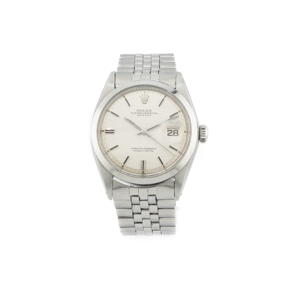 Vintage Datejust 36 Oystersteel "Linen Dial" - 1600