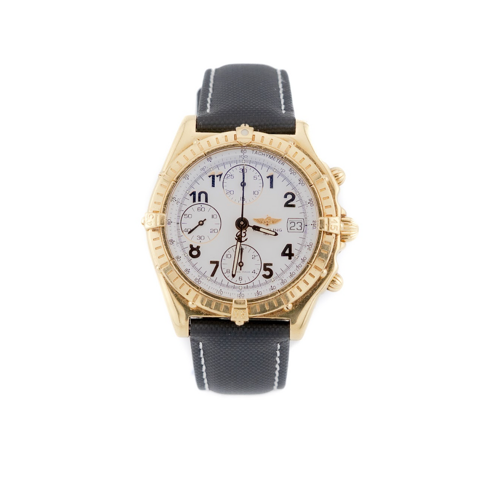 Chronomat Chronograph 39M 18k Yellow Gold - Early 2000s