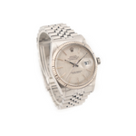 Datejust 36 Oystersteel and 18 ct White gold "Linen" - 16014