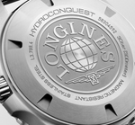 HYDROCONQUEST BLACK DIAL MESH BRACELET