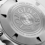 HYDROCONQUEST "FROSTED BLUE" 39MM WITH MESH BRACELET