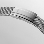HYDROCONQUEST "FROSTED BLUE" 39MM WITH MESH BRACELET