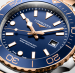 HYDROCONQUEST TWO TONE ROSE GOLD 42MM