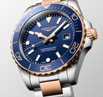 HYDROCONQUEST TWO TONE ROSE GOLD 42MM