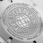 HYDROCONQUEST TWO TONE YELLOW GOLD "BLACK" DIAL 42MM