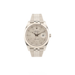 Datejust 41 - Oystersteel & 18 ct White Gold, "Silver" - 2021
