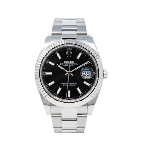 Datejust 41 Fluted, Oyster, "Bright Black" - 2020