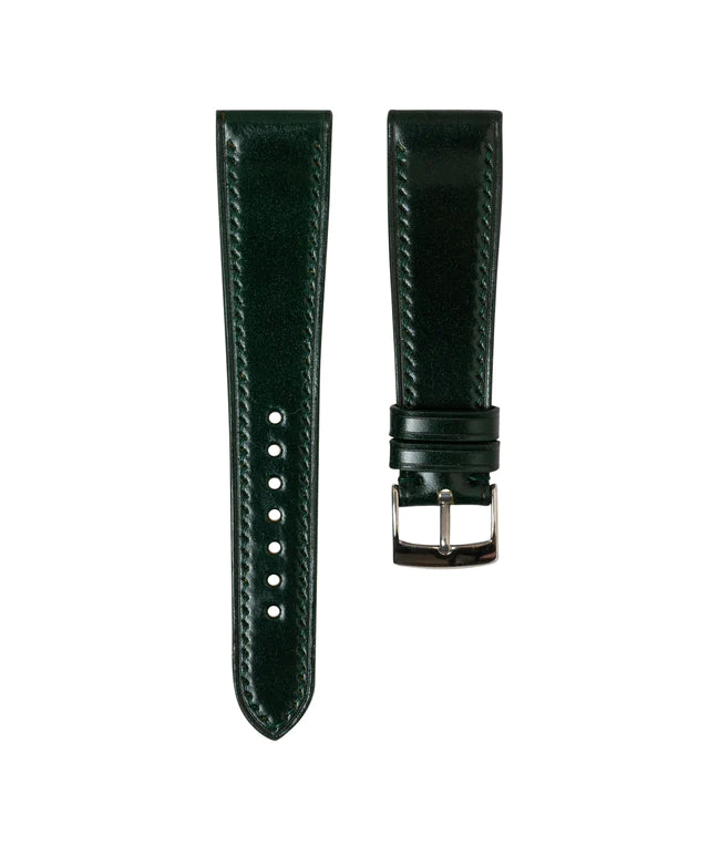 Green Shell Cordovan Slim Strap – DeLuGs | Swiss Emporium Melbourne