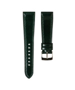 Green Shell Cordovan Slim Strap