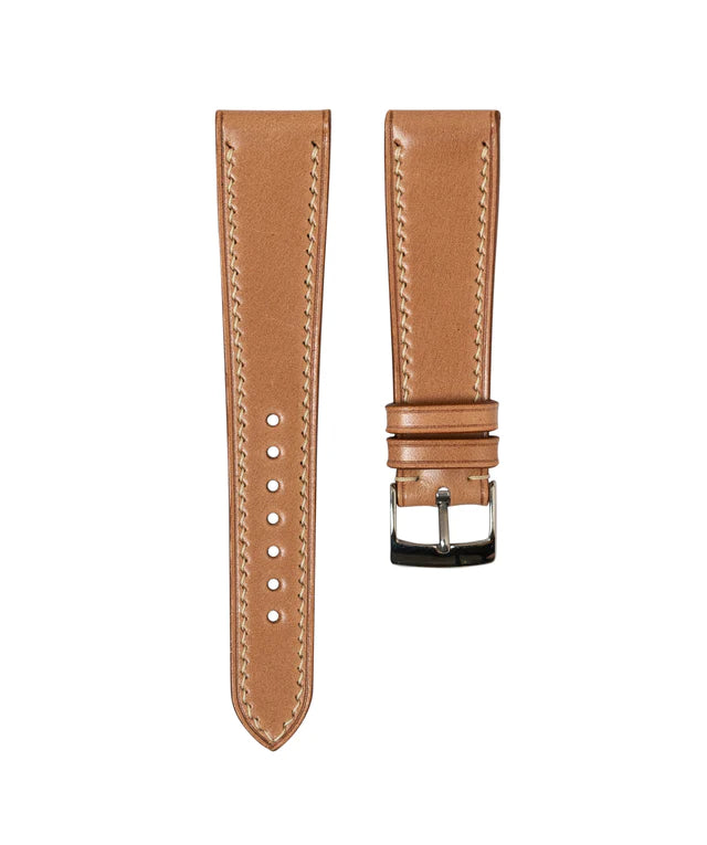 Natural Shell Cordovan Slim Strap