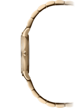Toccata Ladies Rose Gold PVD 80 Diamonds Quartz Watch, 34 mm