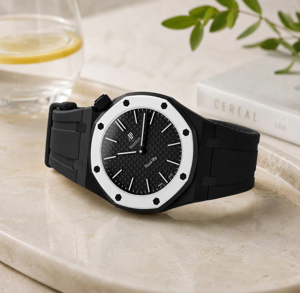 Case-Strap for the Swatch x AP Royal Pop Ocho Negro – Swiss Emporium