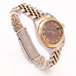 Datejust 26 - Oystersteel & Yellow Gold - Black Mother Of Pearl