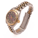 Datejust 26 - Oystersteel & Yellow Gold - Black Mother Of Pearl