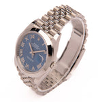 Datejust 41 - Oystersteel, Azzurro Blue
