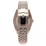 Datejust 41 - Oystersteel, Azzurro Blue