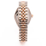 Lady Datejust 28 - Oystersteel & Everose Gold, Rose-colour set with diamonds - (2023)