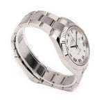 Datejust 41 - Oystersteel and White Gold, White Dial (2023)