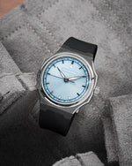 Black Sailcloth CTS Rubber Strap for Artelier Wen Perception