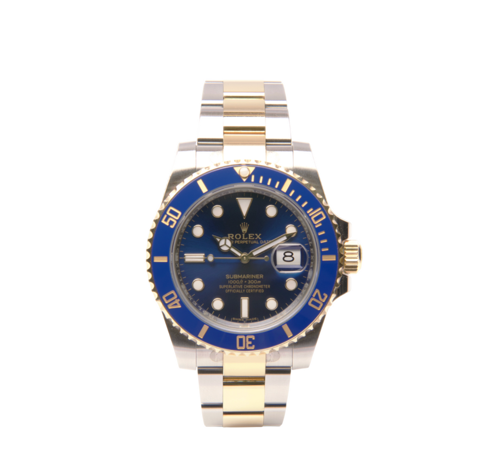 Discontinued Submariner Date 40mm - Oystersteel & Yellow Gold "Bluesy" (2019)
