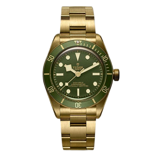 Black Bay 58 'Green' 18k Yellow Gold