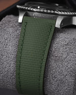 Olive Green Sailcloth Signature Strap