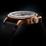 Millesime Automatic Tri-Compax Chronograph Black Sector Dial Watch, 39 mm