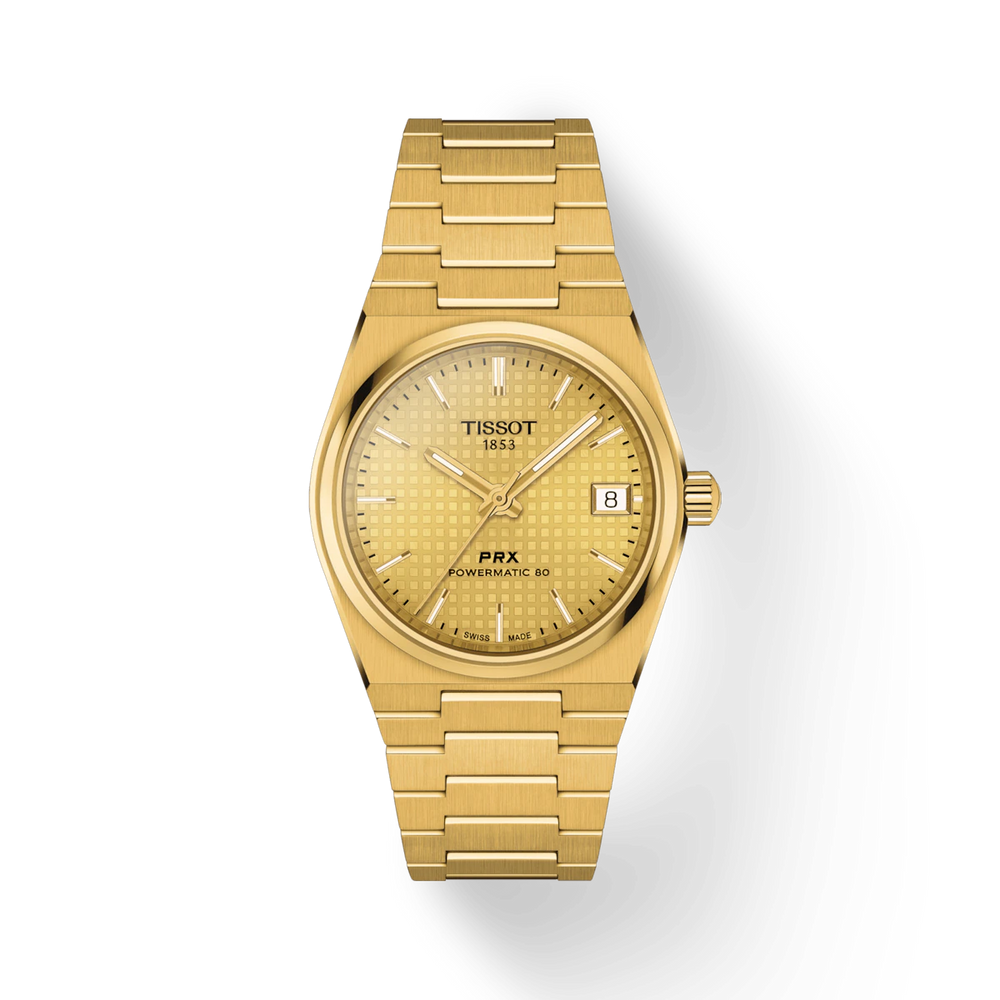 Tissot PRX Powermatic 80 35mm - Yellow Gold PVD